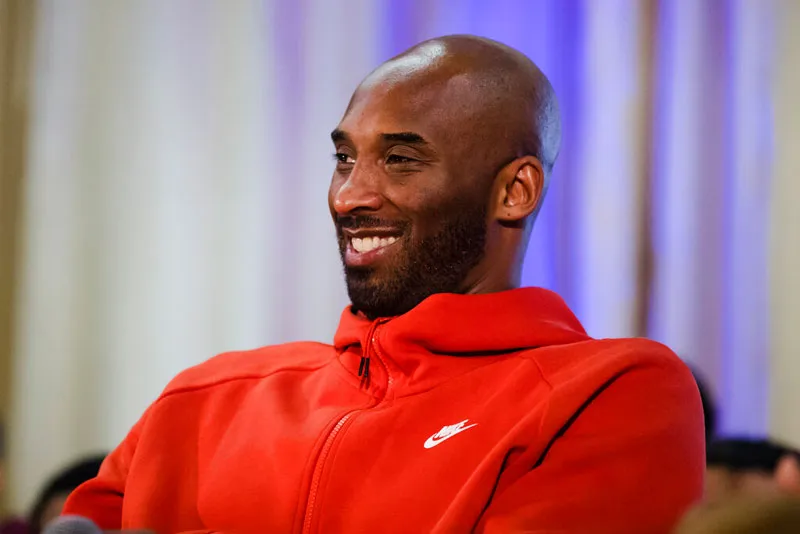 Kobe Bryant durante un evento