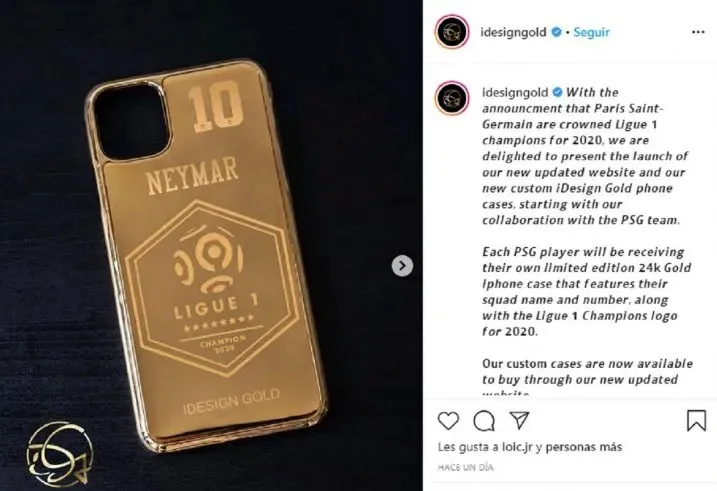 Las fundas que presentó Idesign Gold