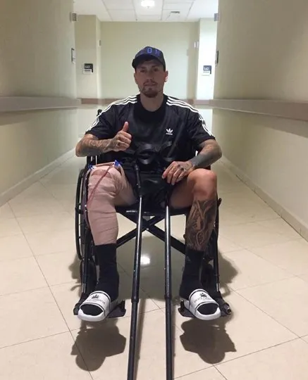 Castillo tras su operación