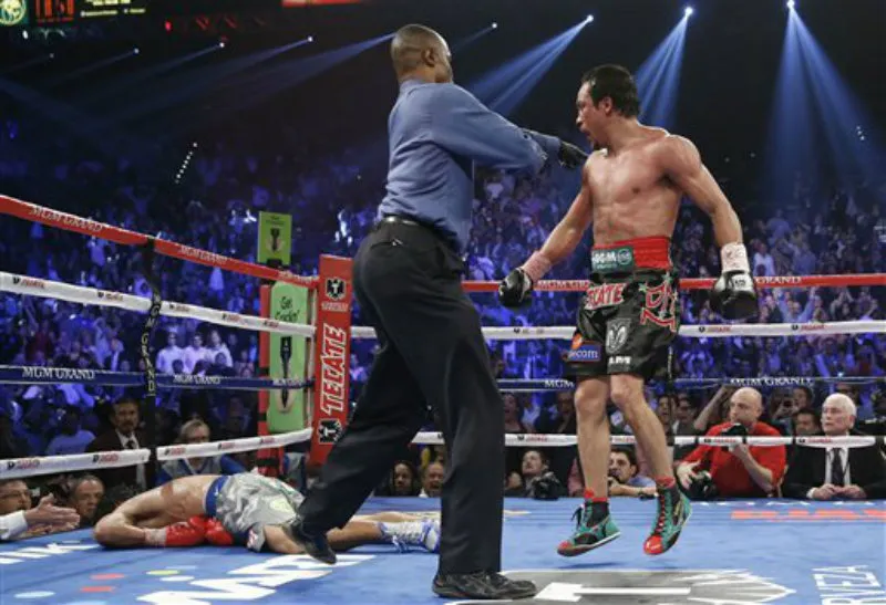 Juan Manuel Márquez derrotó a Pacuqiao por nocaut