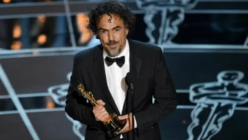 Alejandro González Iñárritu recibe un Premio Oscar