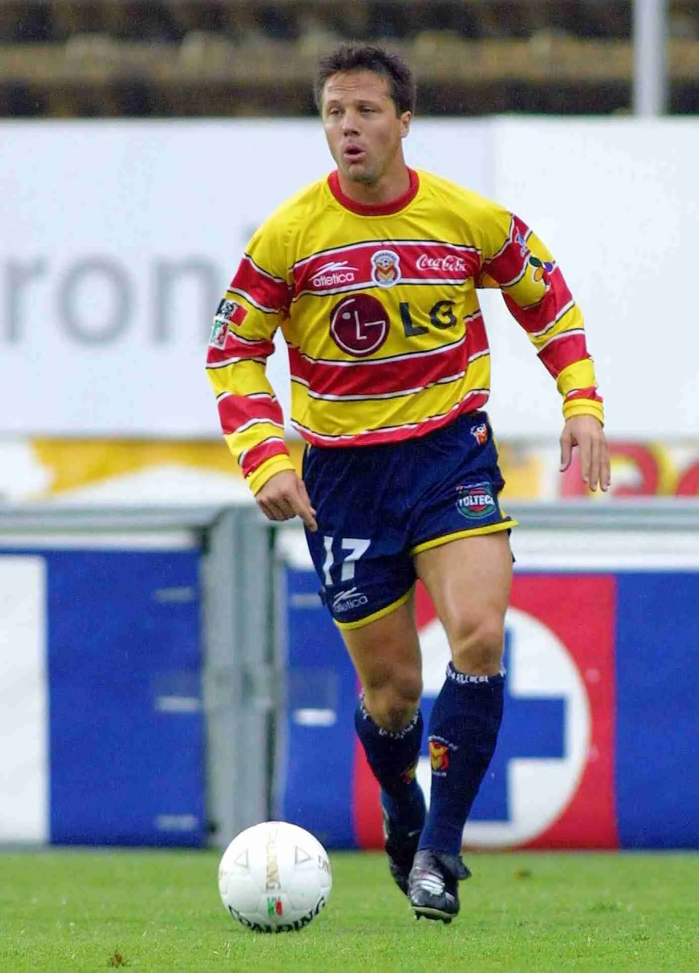 El 'Tato' Noriega en un juego con Morelia