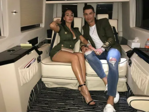 INSTAGRAM @CRISTIANO Cristiano Ronaldo y su novia Georgina Rodríguez
