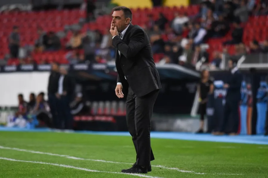 Pablo Guede durante un partido con Monarcas