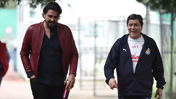 IMAGO7 Amaury Vergara junto a Luis Fernando Tena