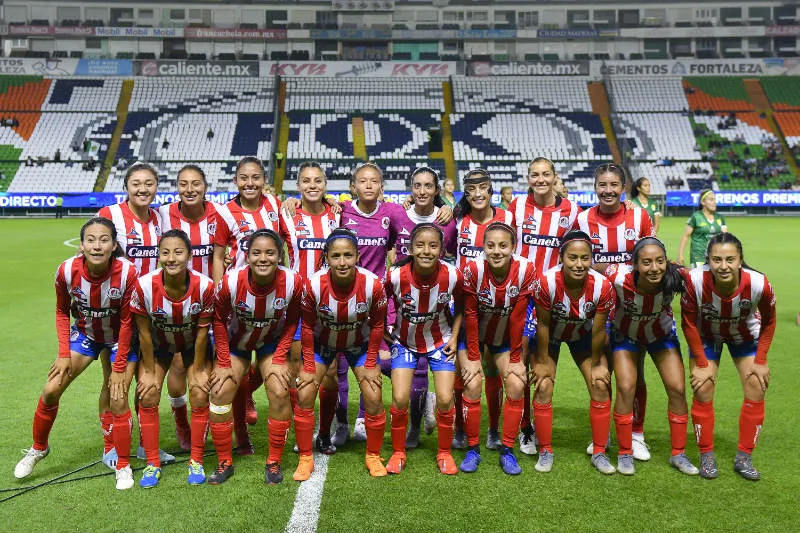 Atlético Femenil previo a un partido