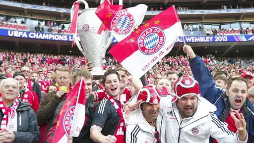 Aficionados del Bayern Munich