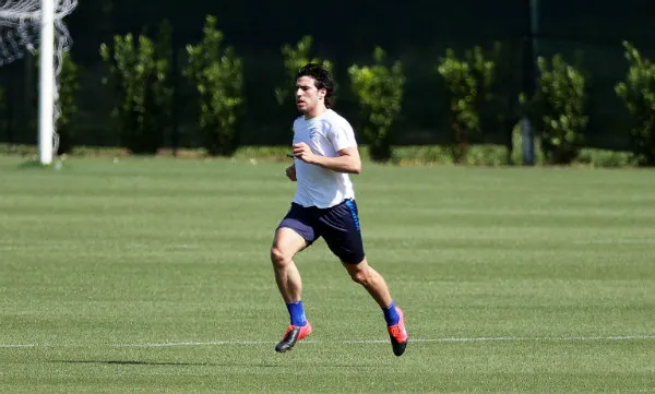 Sandro Tonali en práctica con el Brescia