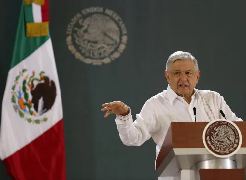 López Obrador en conferencia de prensa