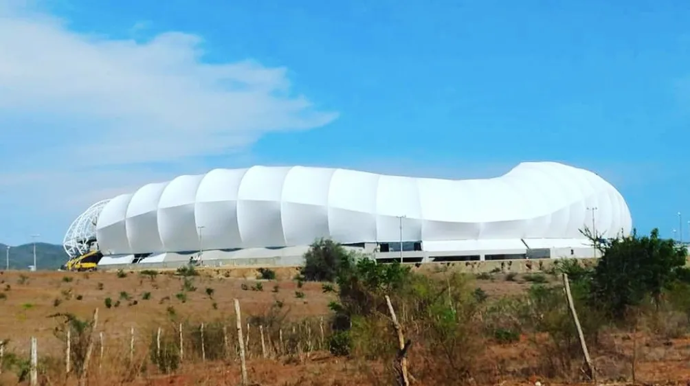 El nuevo estadio de Mazatlán por afuera