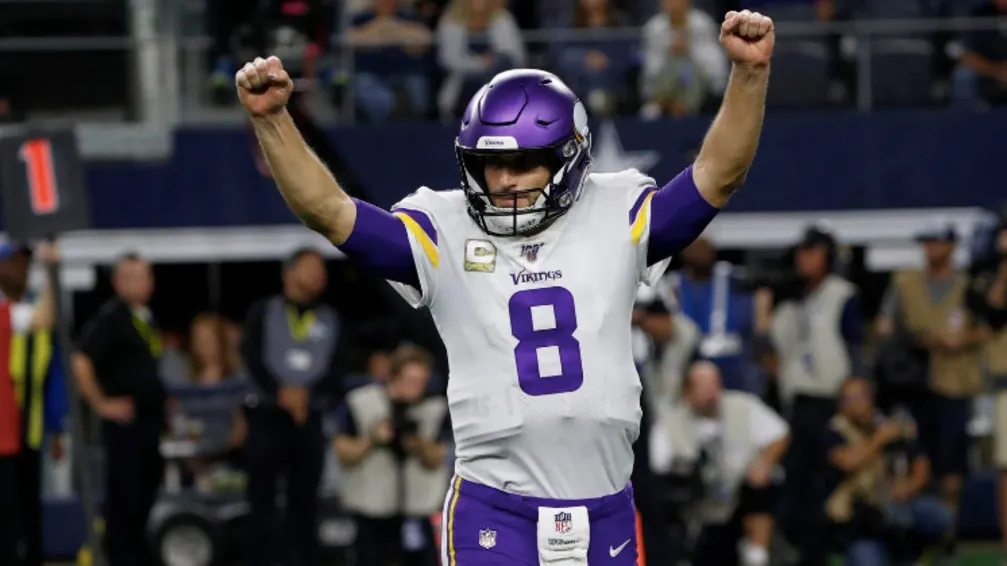 Kirk Cousins con los Vikings