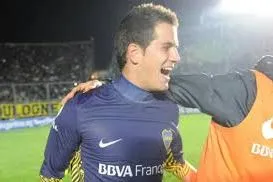 Sebastián Sosa como portero de Boca Juniors