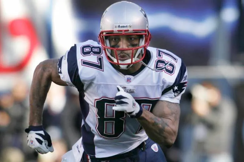 Reche Caldwell, en un juego con New England