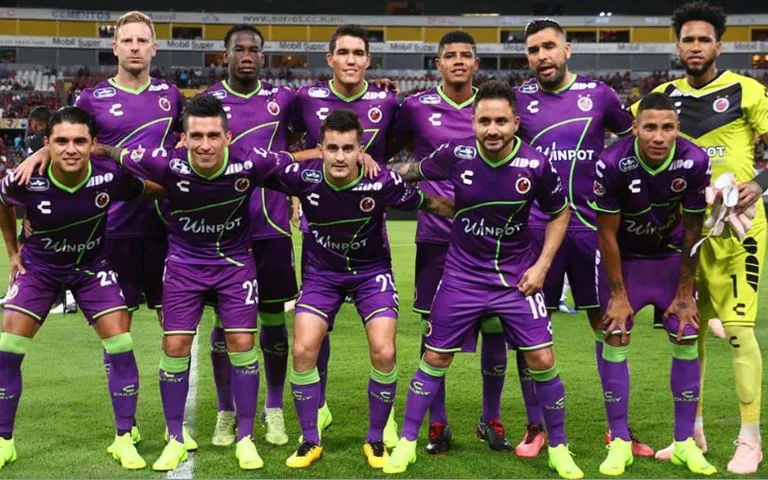 Plantilla del Veracruz, previo a un duelo de la Liga MX