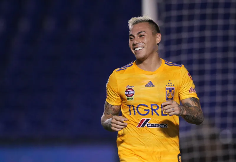 Vargas jugando con Tigres