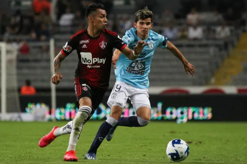 El extremo en un juego ante el Pachuca