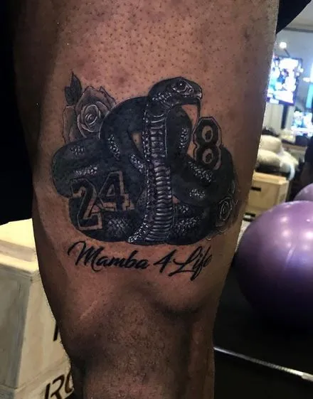 INSTAGRAM @nessaurelia Tatuaje de LeBron James en memoria a Kobe