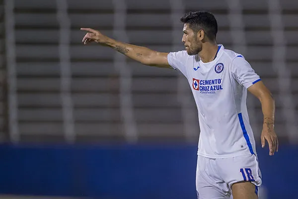 El delantero en un partido con La Máquina