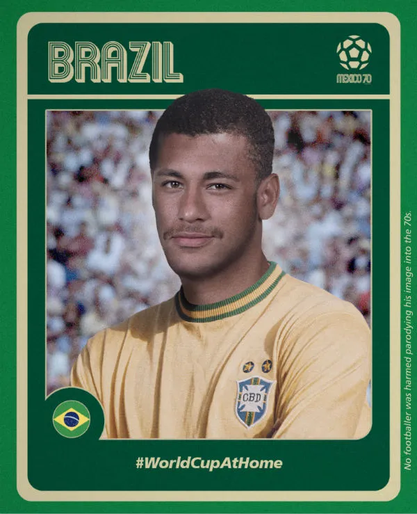 Neymar si hubiera jugado las Copa del Mundo México 70