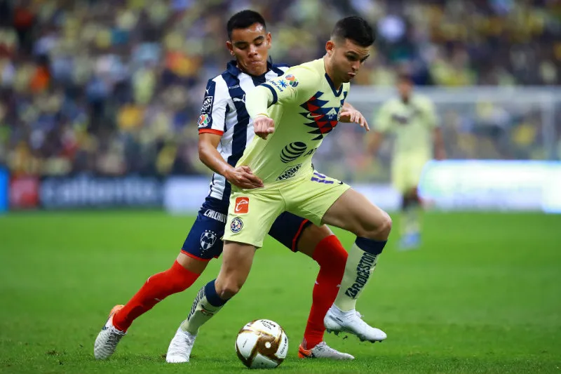 Benedetti en partido contra Monterrey