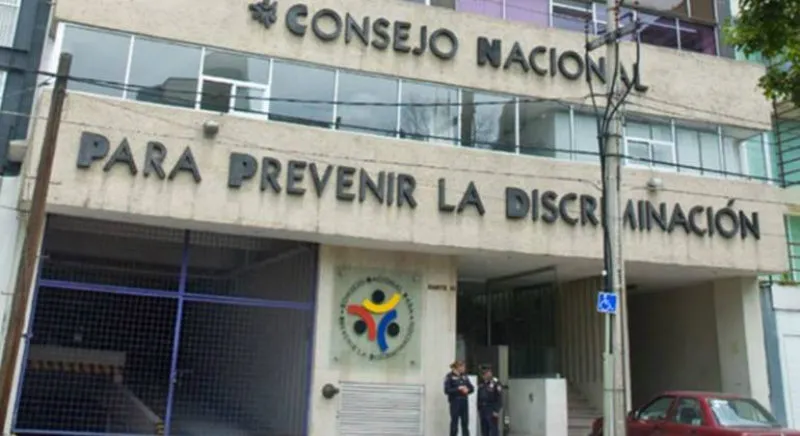 El edificio del Consejo Nacional para Prevenir la Discriminación