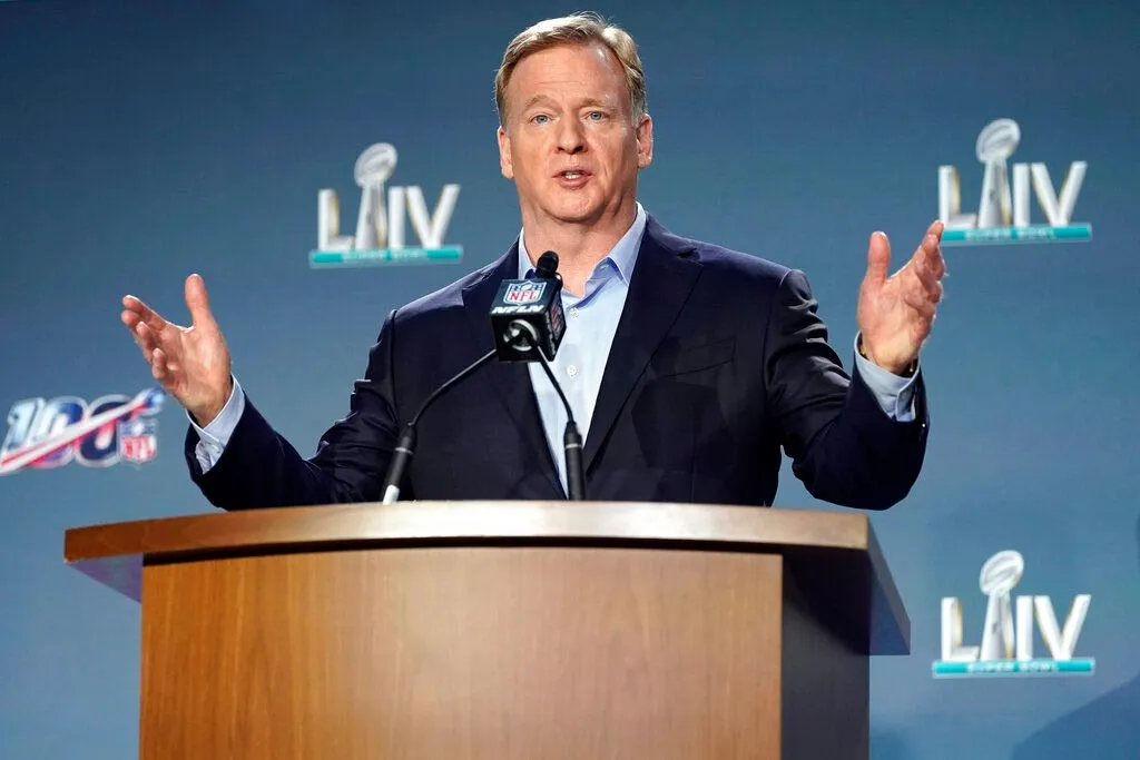 Roger Goodell, comisionado de la NFL