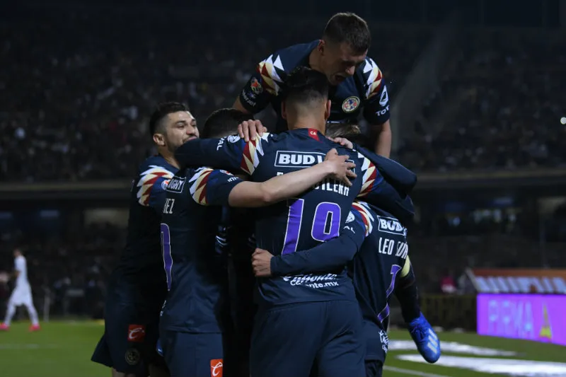 IMAGO7 América en festejo de gol