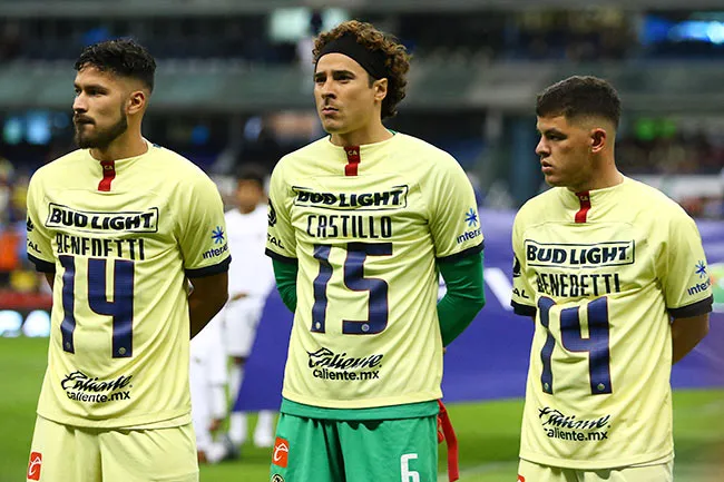 IMAGO7 Jugadores de América, en apoyo a los 'Nicos'