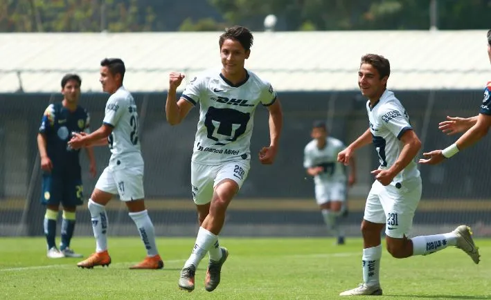 Fernando Sámano marcó un gol con Pumas Sub17