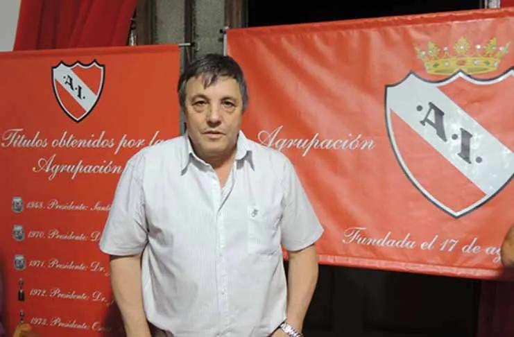 Héctor Maldonado, secretario general de Independiente