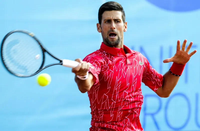 EFE Djokovic en un partido