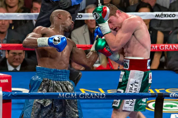 IMAGO7 'Money' durante su combate ante el Canelo Álvarez