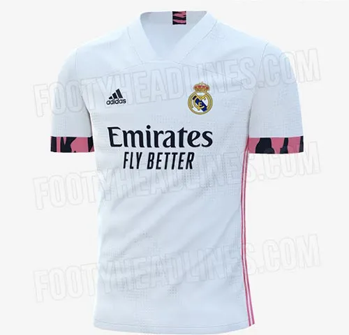 La que sería la playera del Real Madrid