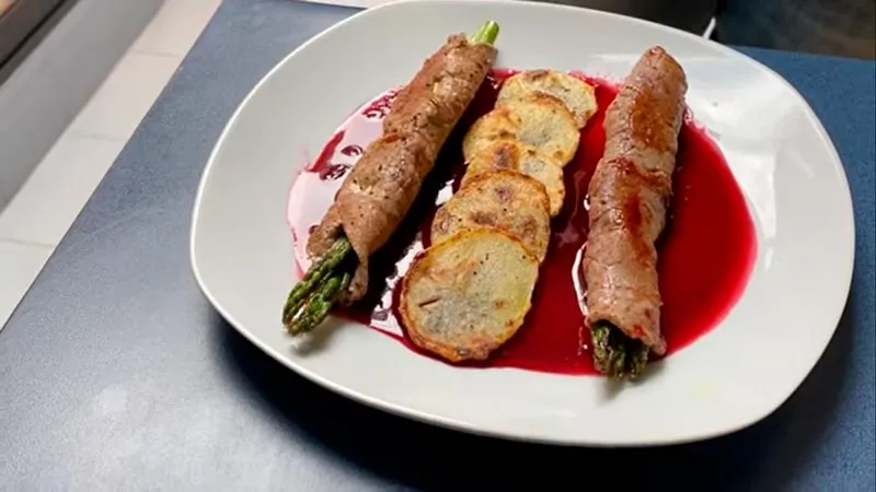 El platillo que realizó Blanco Santoyo