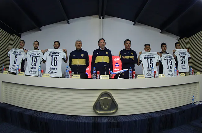Presentación de refuerzos de Pumas en el Clausura 2020