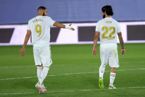 EFE Benzema e Isco ante Getafe