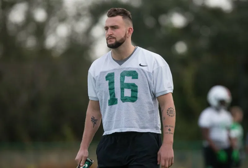 Justin Rohrwasser previo en entrenamiento