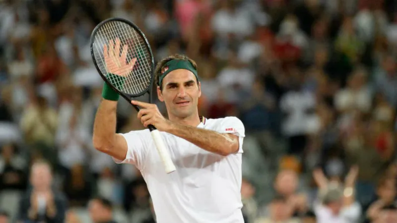 AP Federer en torneo