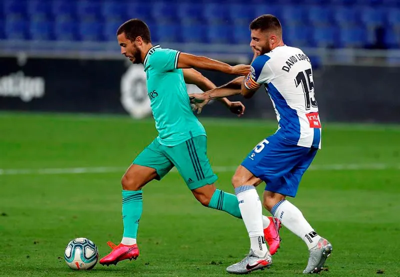 EFE El futbolista belga en el partido vs Espanyol