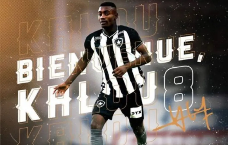 Kalou siendo anunciado por el equipo carioca
