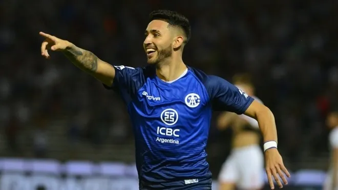 EFE Lautaro Bustos en un partido
