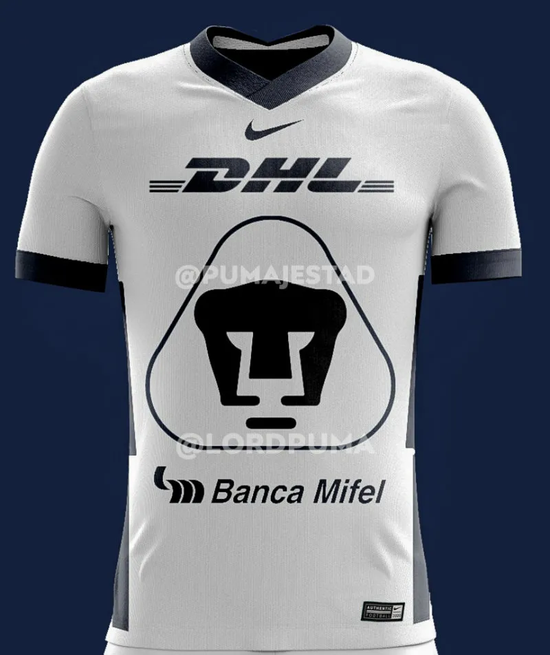 Supuesta playera local de Pumas