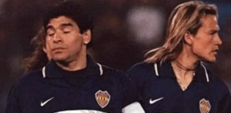 ESPECIAL Matador jugando con Maradona