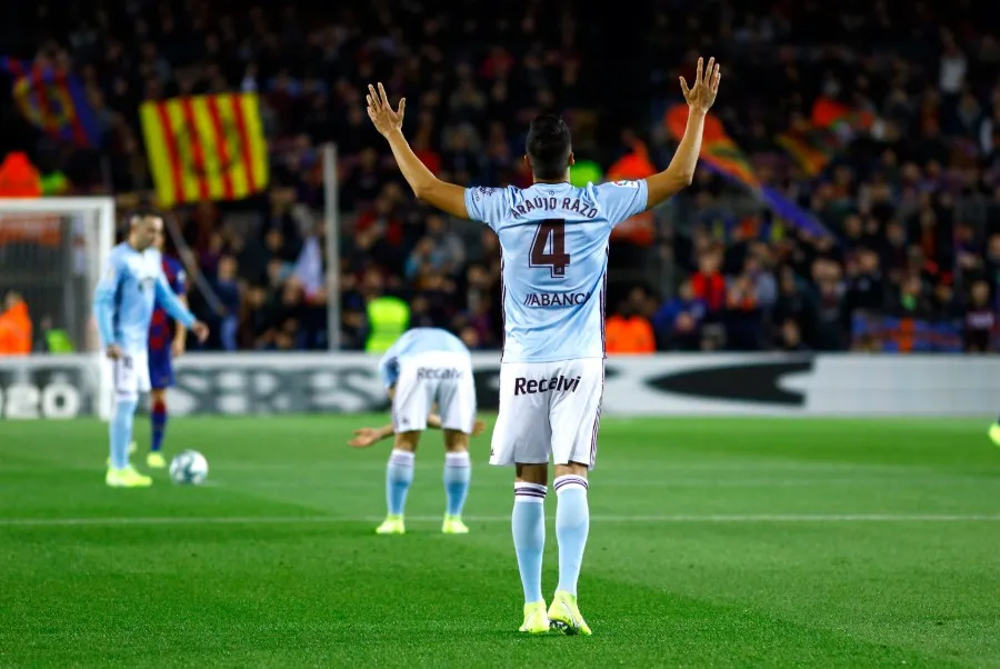 IMAGO7 Néstor Araujo previo a un partido con Celta