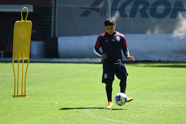 López entrena en Verde Valle