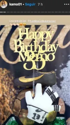 INSTAGRAM @KAMO01 Ochoa celebra su cumpleaños 35