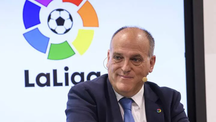 EFE Tebas en una ponencia