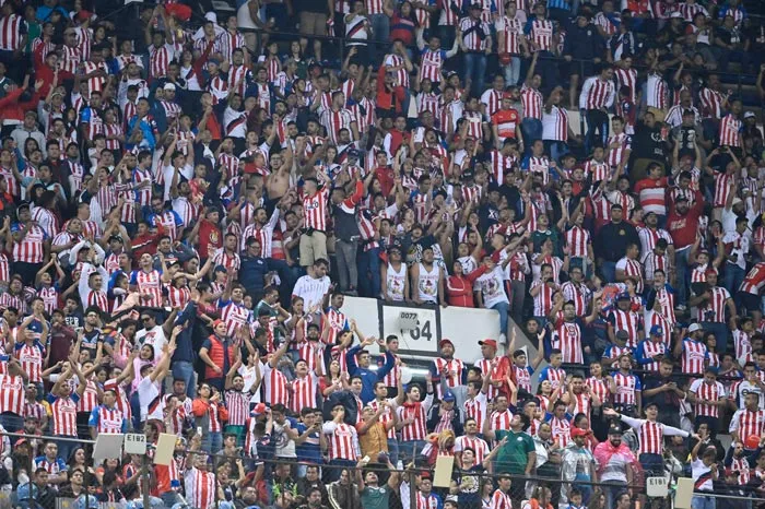 Aficionados del Rebaño, durante un partido