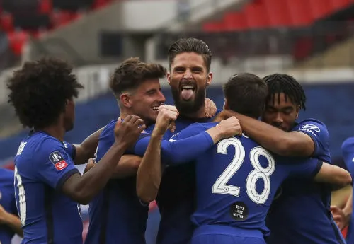 EFE Jugadores del Chelsea celebran un gol
