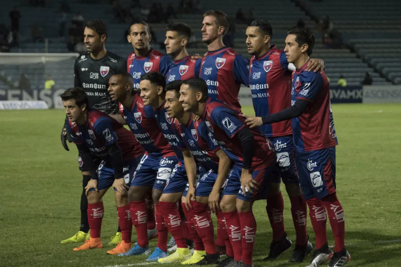Atlante en partido contra Alebrijes